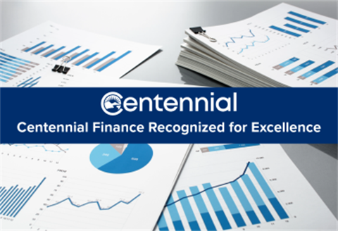 Centennial Finance Recognized for Excellence